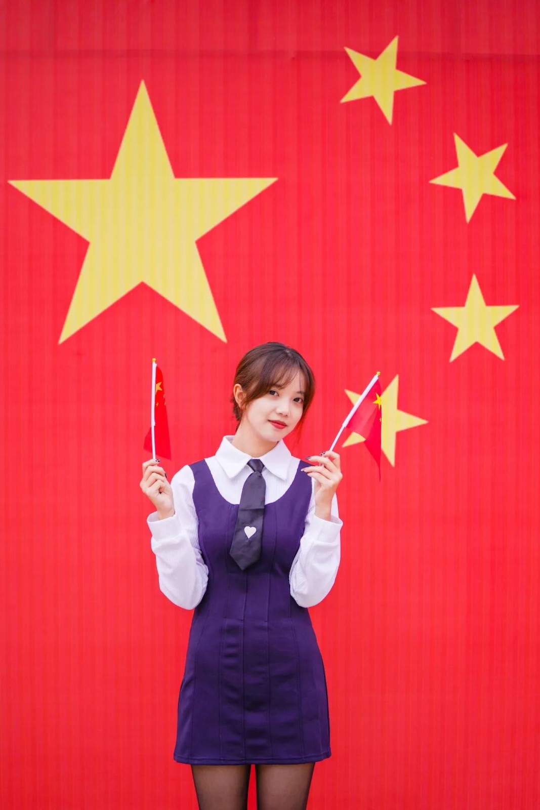 同心祝愿！云经管举行升旗仪式，共祝祖国生日快乐！ 第 19 张