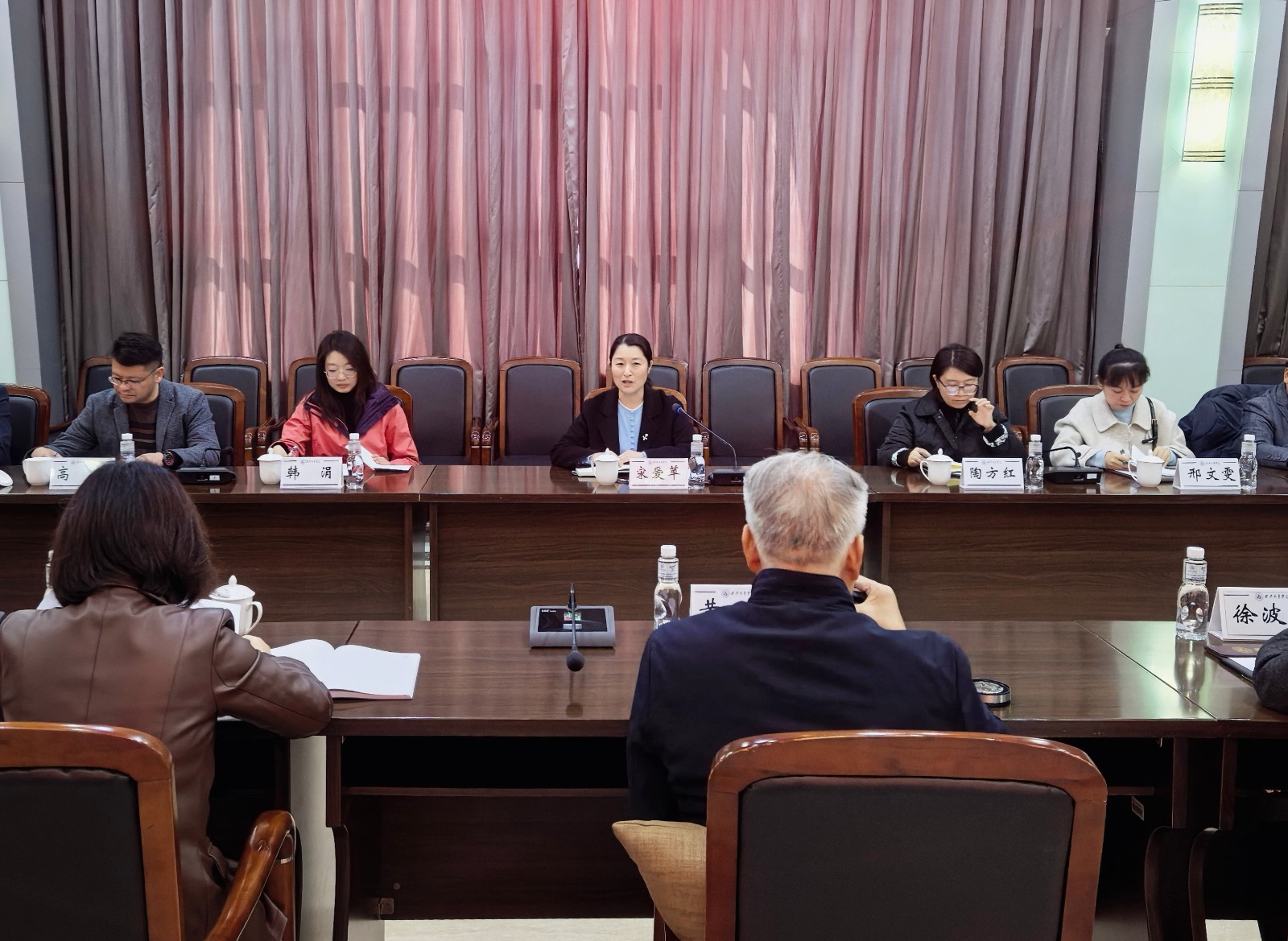 钱素平校长带队赴西安外事学院、培华学院考察学习 第 3 张