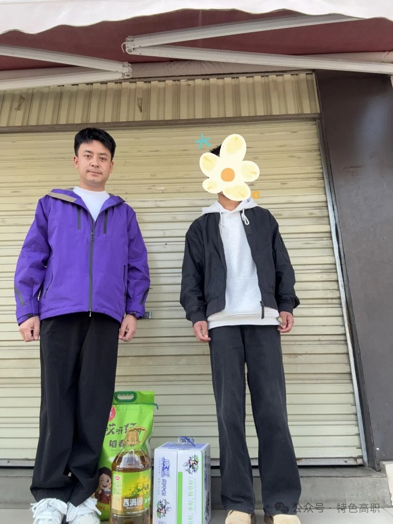 寒冬家访送温情，高职关怀暖人心 第 2 张