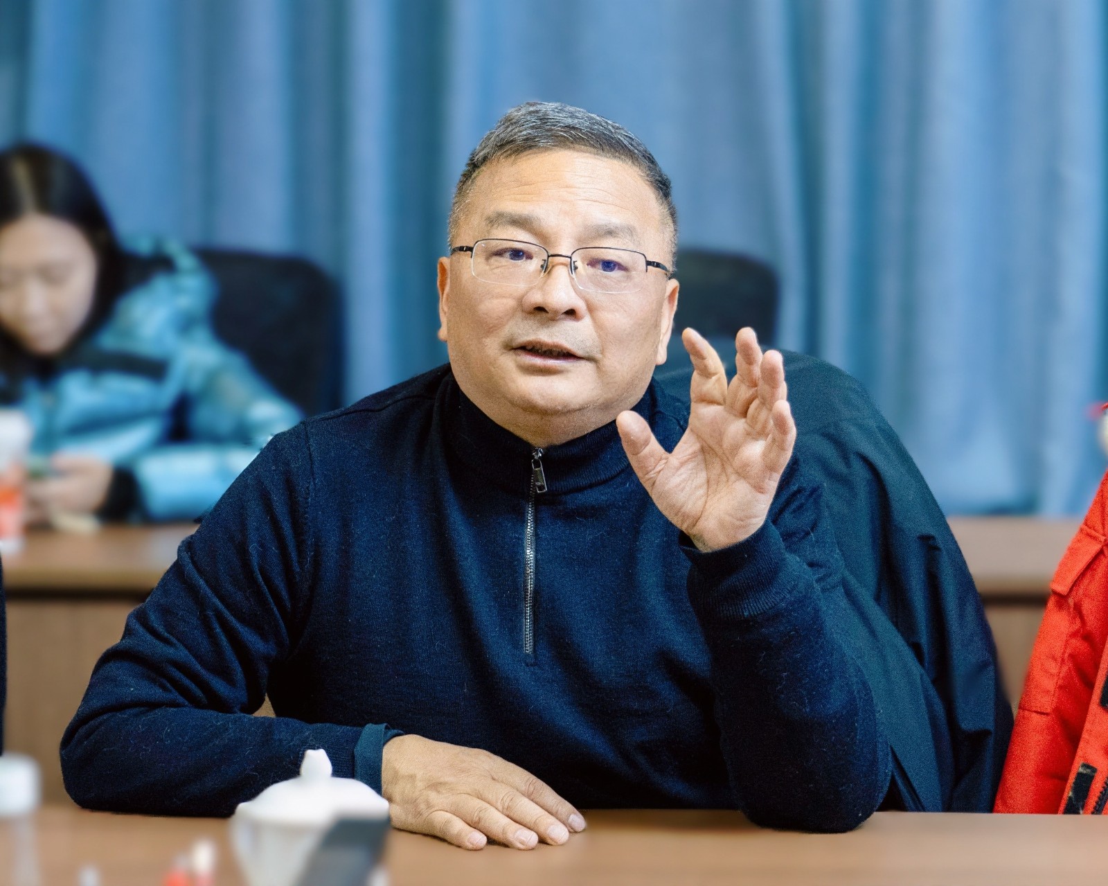 著名演员于荣光到访云南经济管理学院 第 5 张